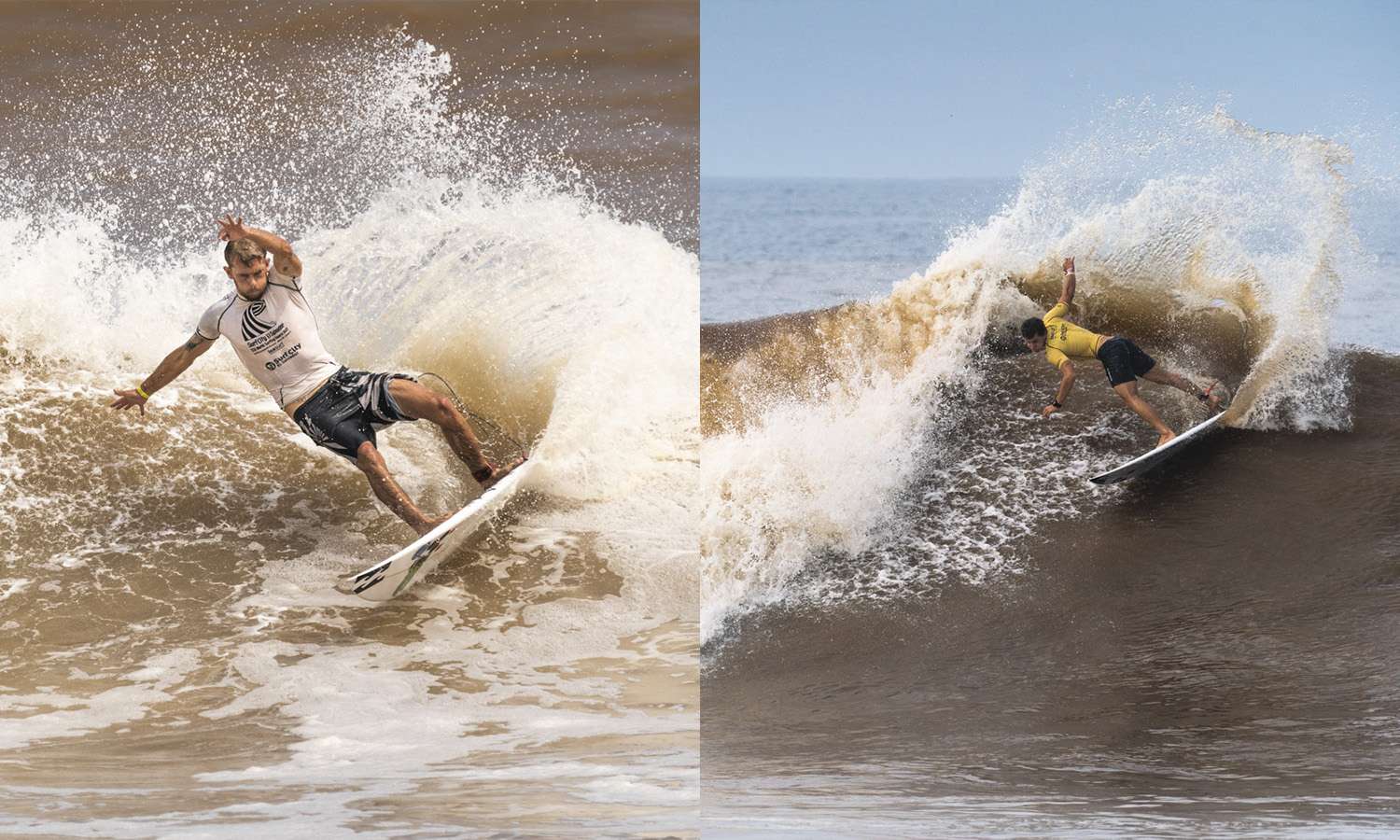 Peruanos en carrera en los ISA World Surfing Games FENTA Perú