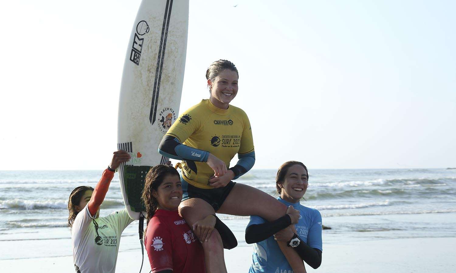 DÍA FINAL EN LA TERCERA FECHA DEL CIRCUITO NACIONAL DE SURF EN LA BREA NEGRITOS. FENTA Perú